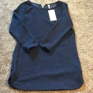 Navy blue shift dress- new with tags